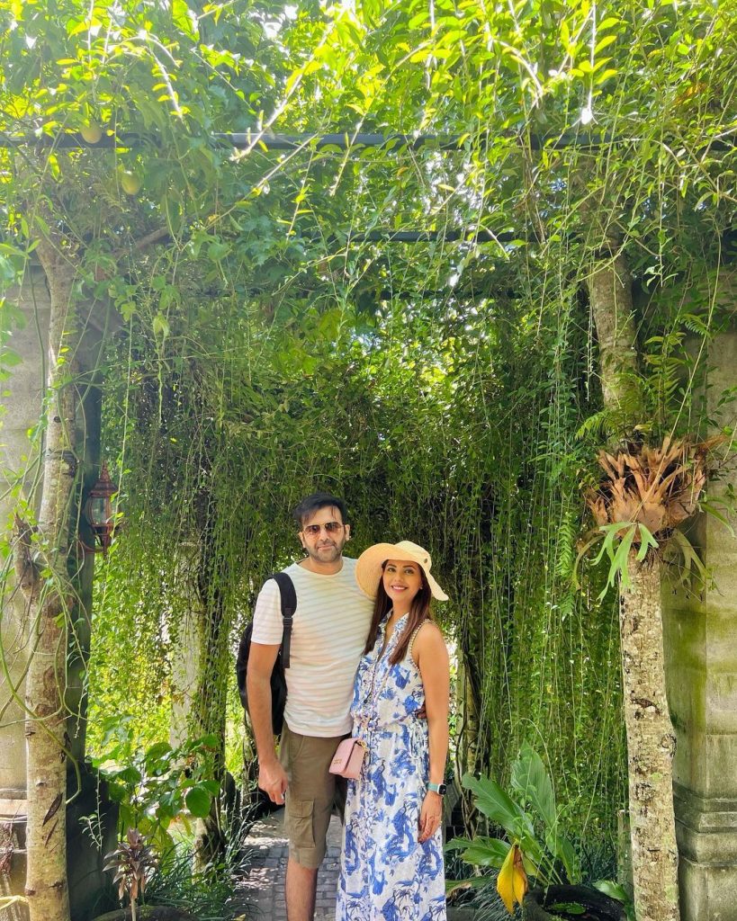 Sunita Marshall And Hassan Ahmed Take Anniversary Trip To Bali