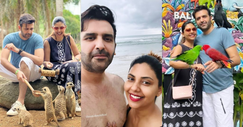 Sunita Marshall And Hassan Ahmed Visit A Zoo In Bali