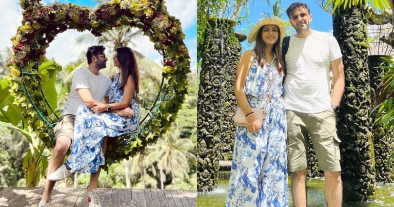 Sunita Marshall And Hassan Ahmed Take Anniversary Trip To Bali