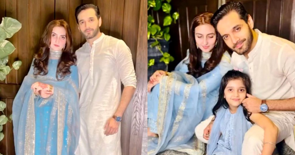 Wahaj Ali's Beautiful Pictures With Wife And Daughter