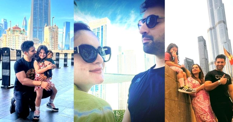 Aiman Khan New Adorable Family Pictures from Dubai