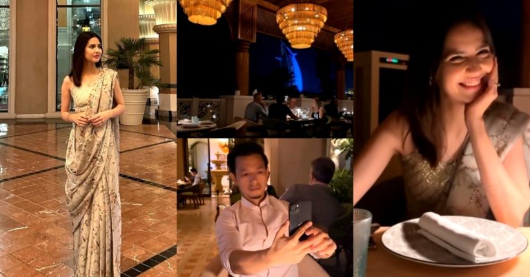 Madiha Imam Pictures From Dinner with Husband In Dubai
