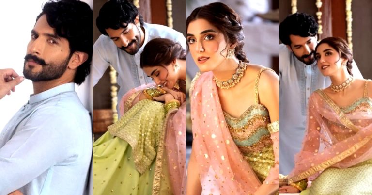 Maya Ali & Bilal Ashraf Beautiful Video & Photoshoot for Maya Pret