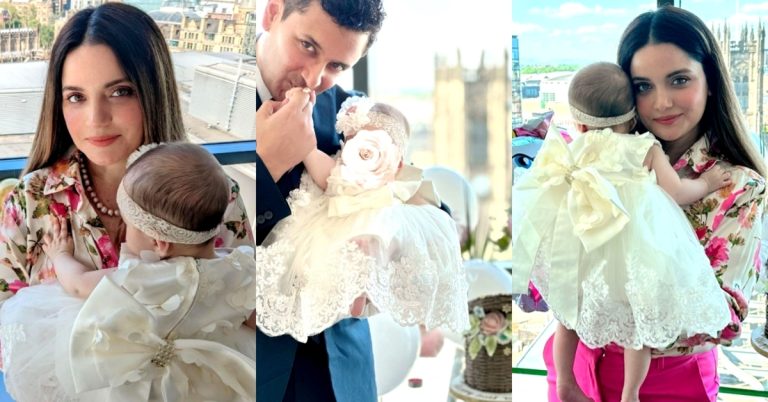 Armeena Rana Khan Celebrates Half Birthday of Daughter