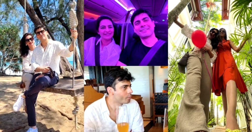 Fawad Khan New Pictures With Friends From Phuket, Thailand