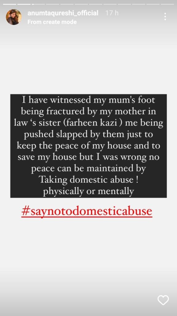 Anumta Qureshi Reveals Horrific Details About Mother In Law's Abusive Behaviour