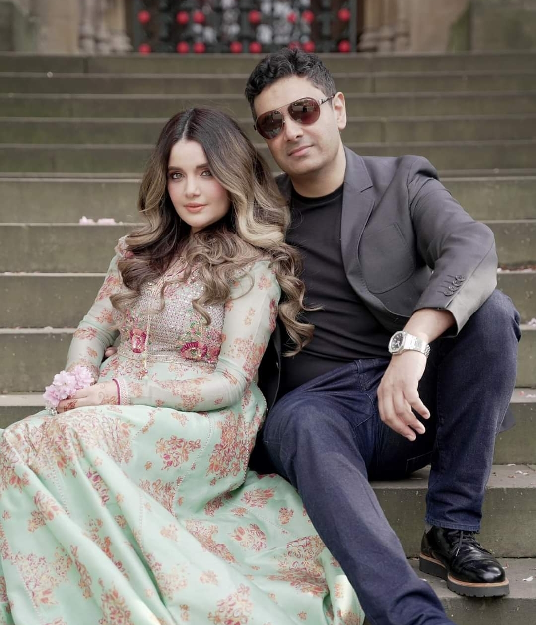 Armeena Rana Khan Celebrates Half Birthday of Daughter | Reviewit.pk