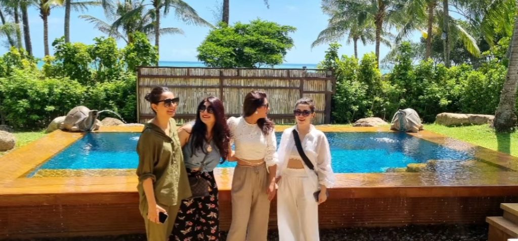 Fawad Khan New Pictures With Friends From Phuket, Thailand