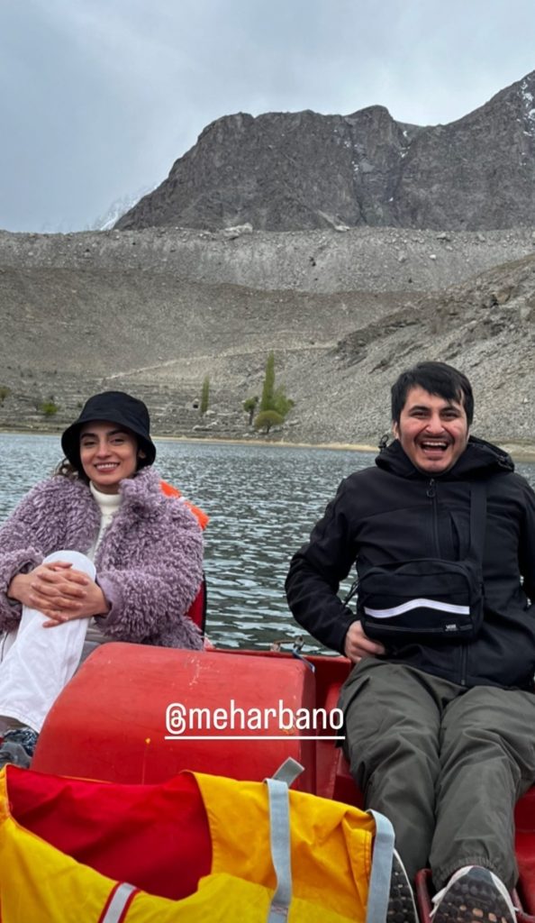 Mehar Bano New Pictures With Her Husband from Hunza