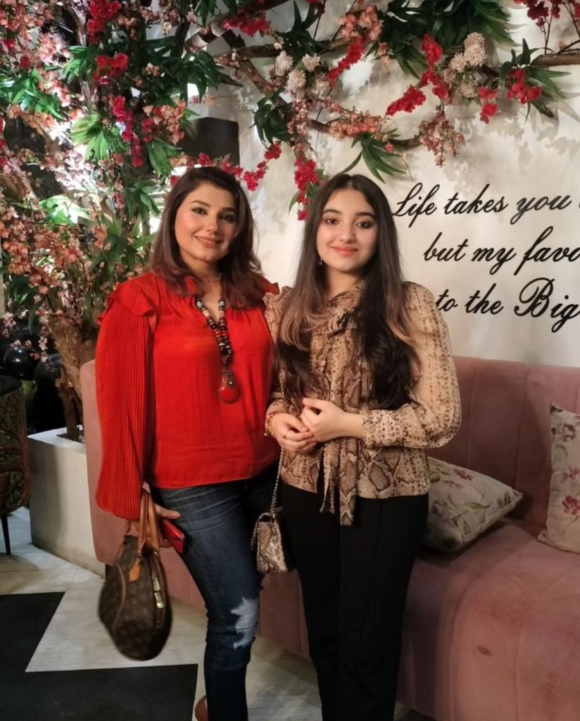 Pictures from Nadia Khan Daughter Alyzeh's 20th Birthday Party