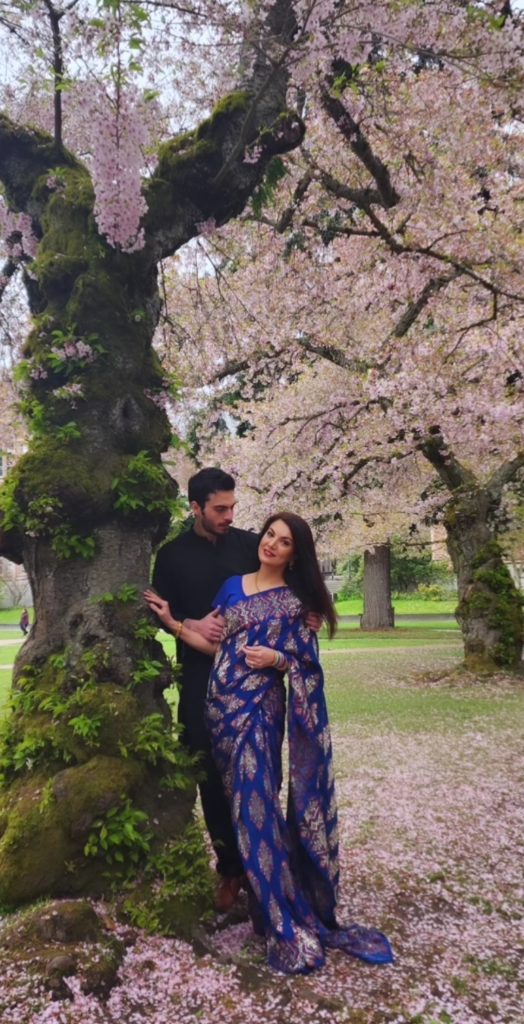 new pictures of reham khan with her husband