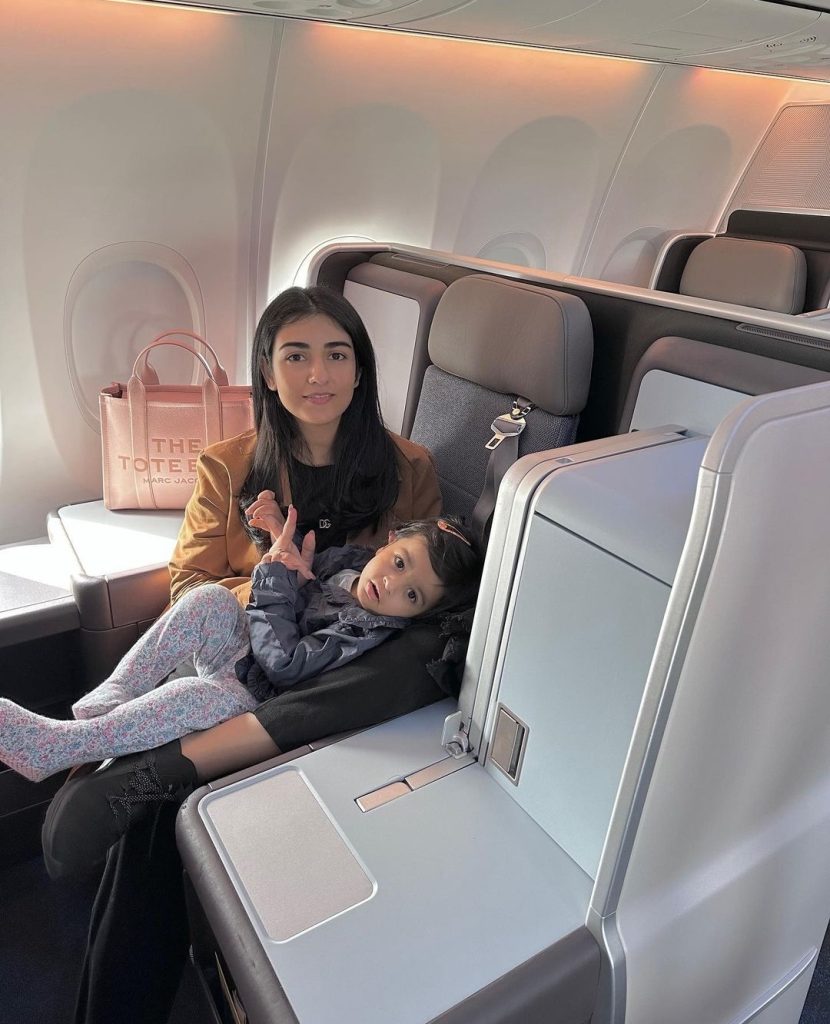 Sarah & Falak Unseen Pictures With Daughter From Baku & Dubai