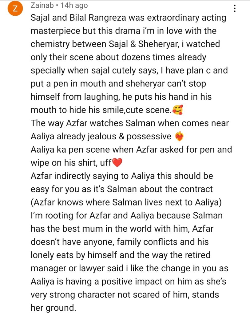 Fans Admiring Sajal Aly's Chemistry with Sheheryar Munawar More Than Bilal Abbas