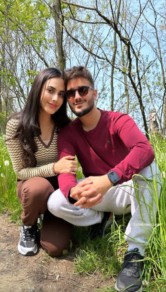 Shahveer Jafry Adorable New Pictures With Wife from Toronto, Canada