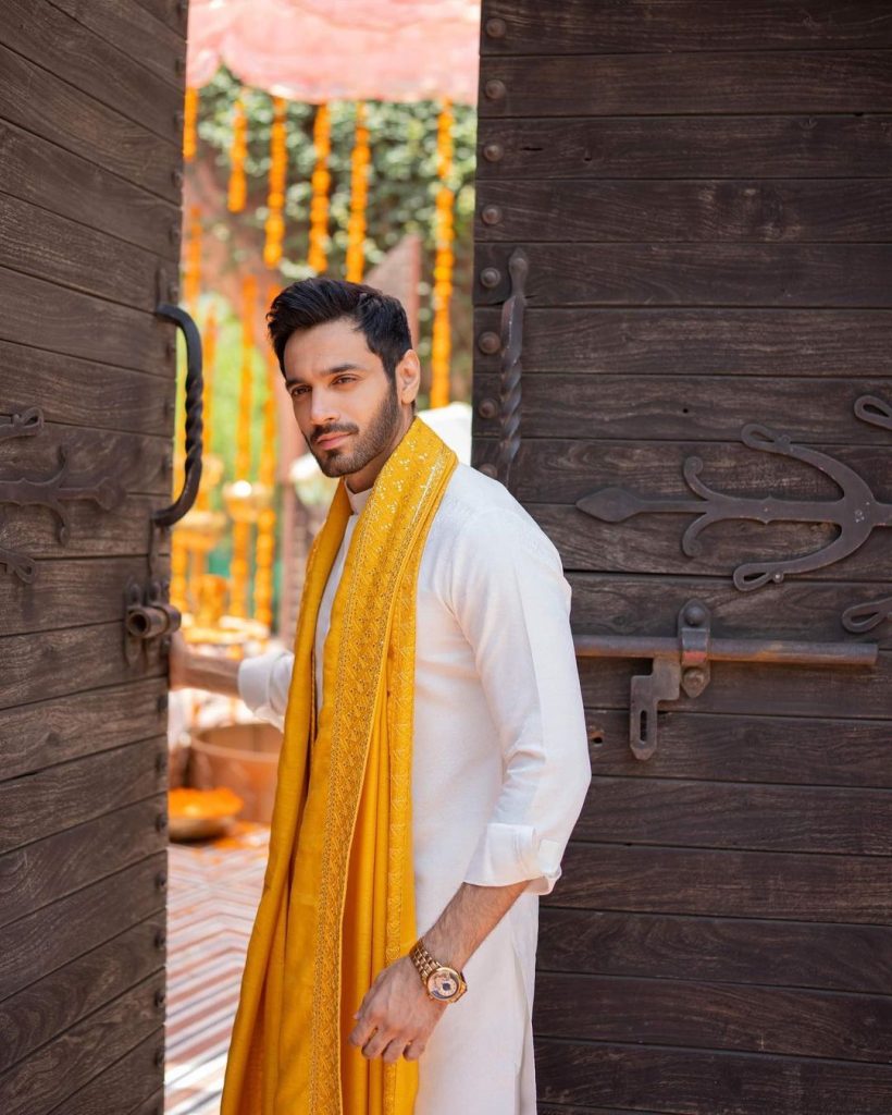 Wahaj Ali And Yumna Zaidi In Dreamy Mehendi Shoot By Maha's Photography