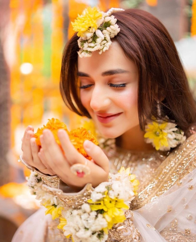 Wahaj Ali And Yumna Zaidi In Dreamy Mehendi Shoot By Maha's Photography