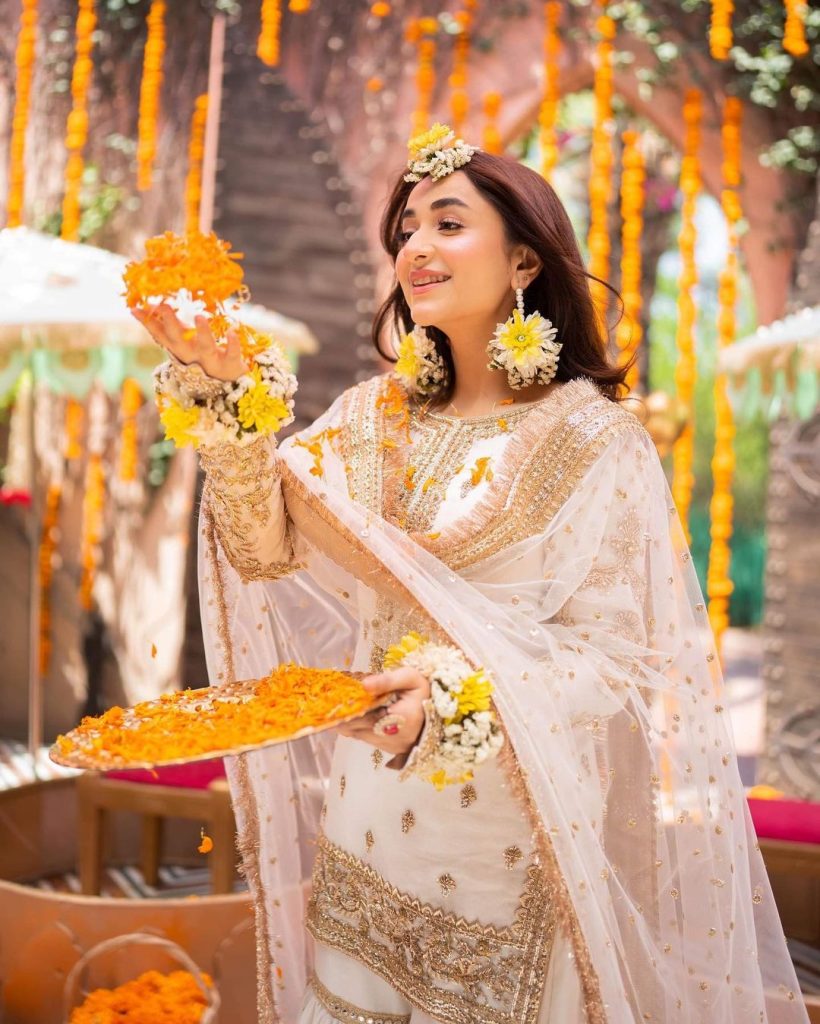 Wahaj Ali And Yumna Zaidi In Dreamy Mehendi Shoot By Maha's Photography