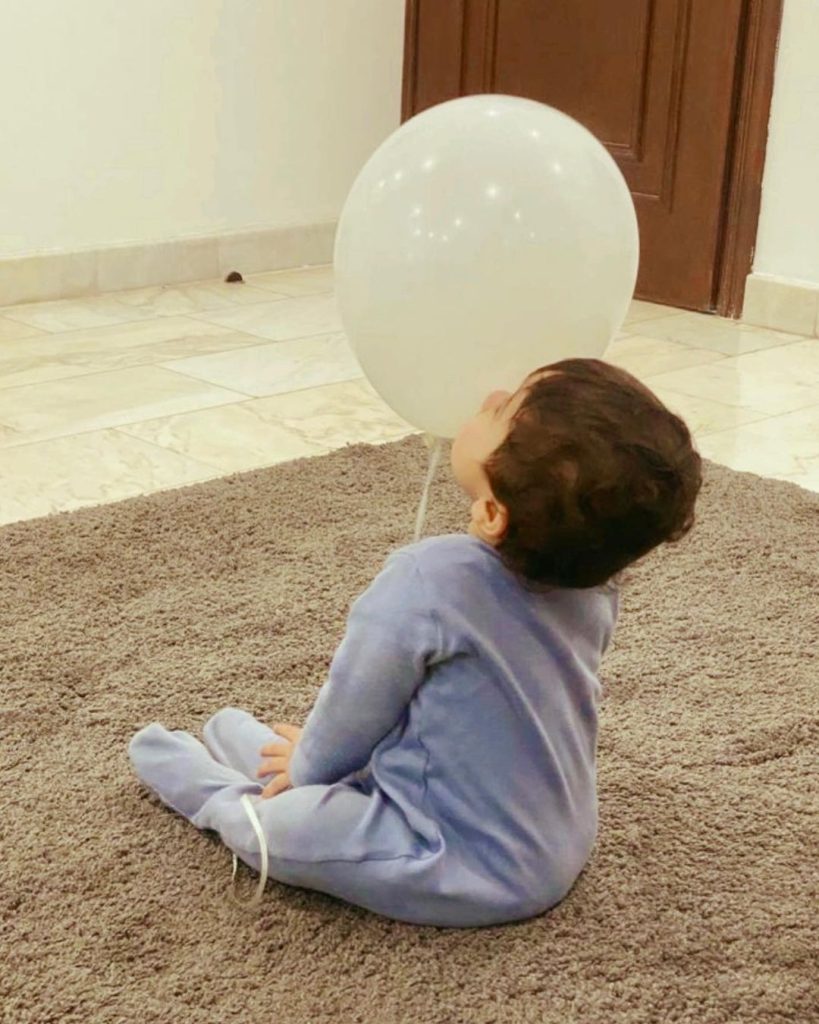 Aisha Khan Celebrates Son Nael's First Birthday