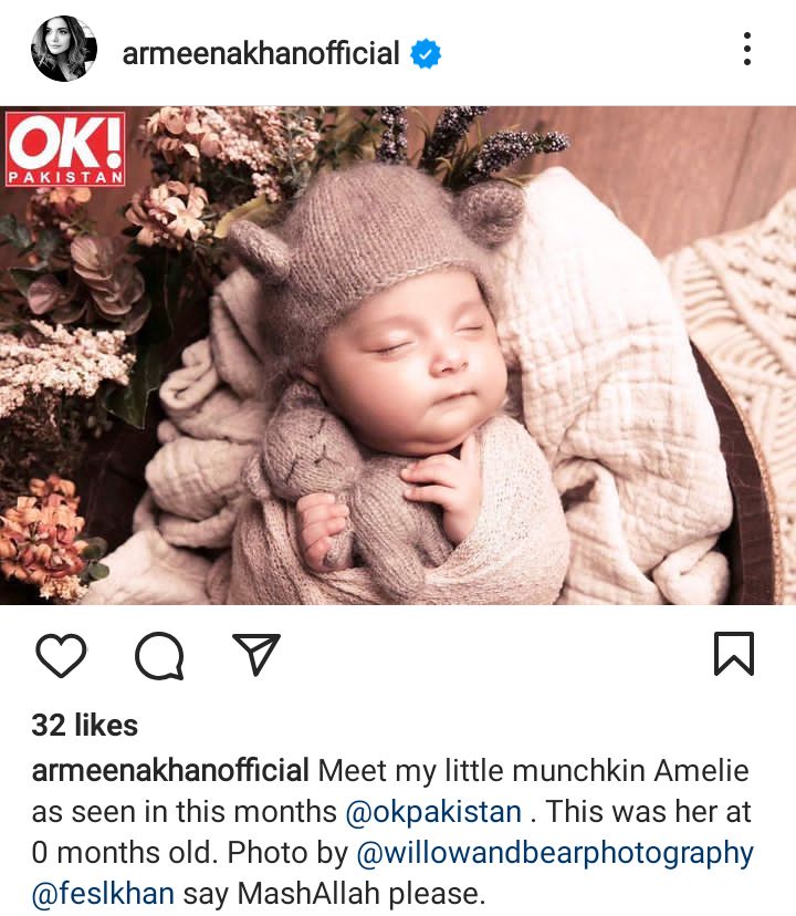 Armeena Rana Khan Reveals Her Baby Daughter's Face