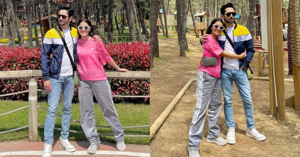 Ayeza Khan And Danish Taimoor Share Clicks From Adventure Park In Turkey