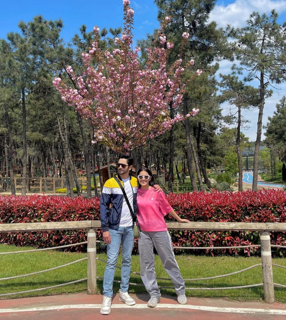 Ayeza Khan And Danish Taimoor Share Clicks From Adventure Park In Turkey