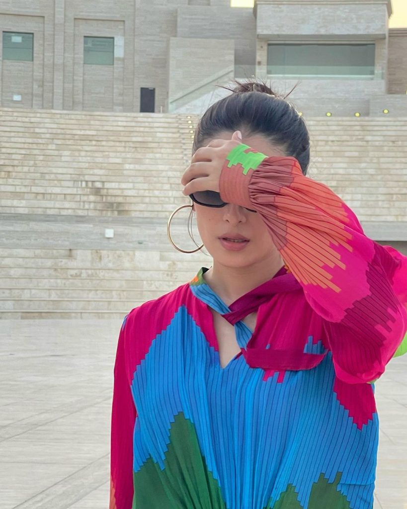 Ayeza Khan is a stunner on her trip to Qatar