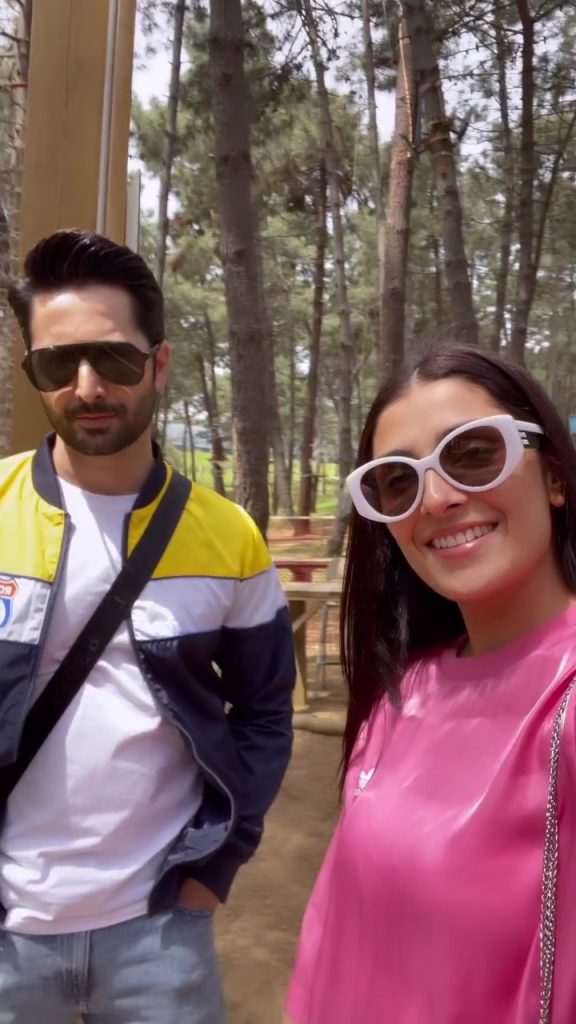 Ayeza Khan And Danish Taimoor Share Clicks From Adventure Park In Turkey