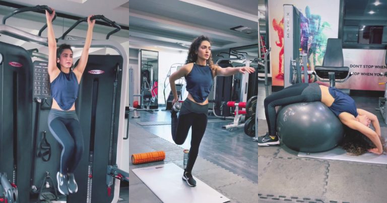 Hajra Yamin Shares Her Difficult Fitness Routine