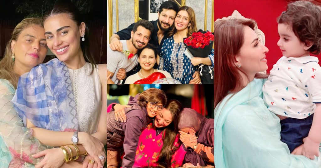 Pakistani Celebrities Share Pictures And Wishes On Mother's Day