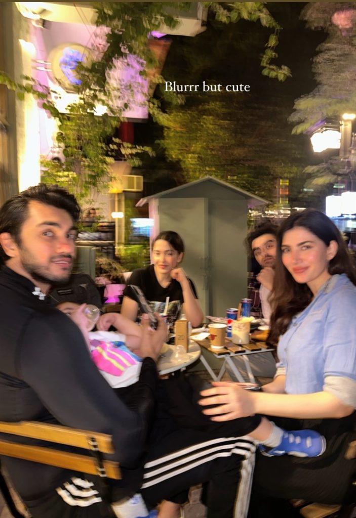 Naimal Khawar Khan Adorable New Pictures With Sister & Friends