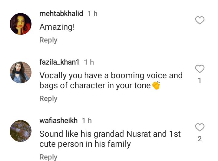 Netizens Debate If Rahat Fateh Ali Khan's Son Sounds Like His Grandfather