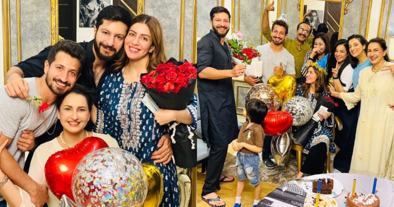 Sadia Faisal Gets A Birthday Surprise From Her Family