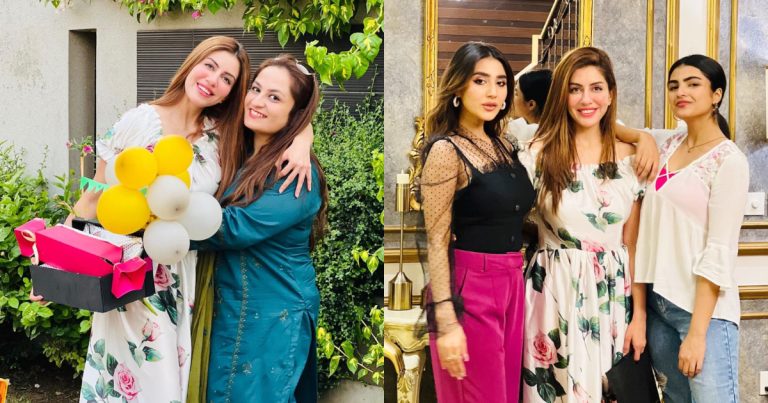 Sadia Faisal Gets Lovely Gifts From Friends On Her Birthday