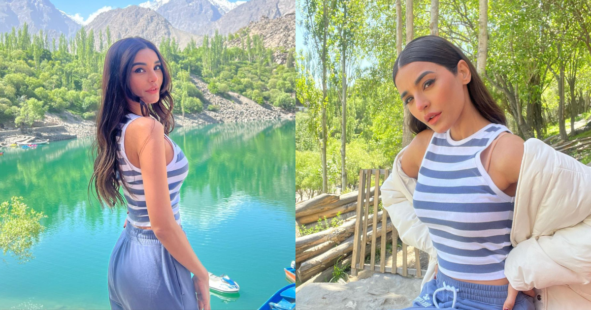 Sadia Khan Looks Lovely Vacationing In Skardu | Reviewit.pk