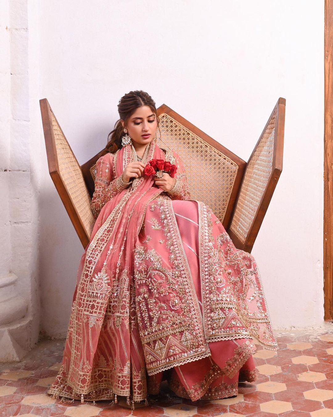 Sajal Aly Looks Ethereal In Latest Shoot For Qalamkar Reviewitpk 