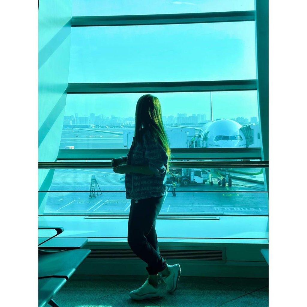 Saniya Shamshad Enjoying Her Trip To Dubai