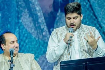 Netizens Debate If Rahat Fateh Ali Khan's Son Sounds Like His Grandfather