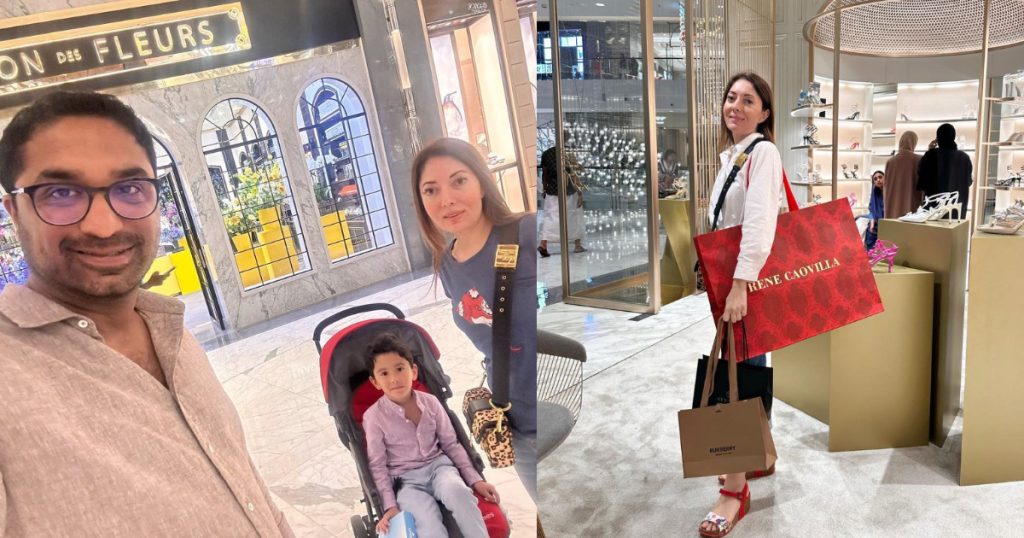 Sharmila Faruqui Enjoys A Trip To Dubai With Her Family