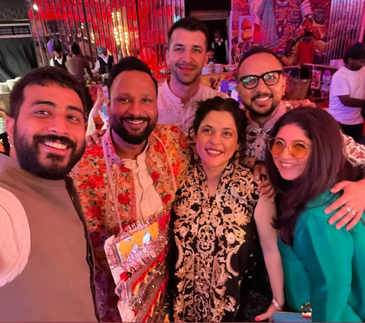 Celebrities Shine At Photographer Shahbaz Shazi's Desi Night For His Wedding