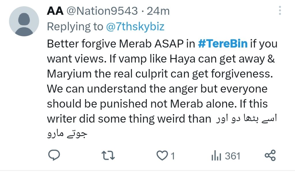 Tere Bin Fans Predict About Meerab & Murtasim's Future