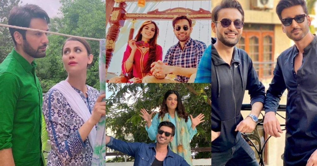 Affan Waheed's Upcoming Drama Ab Nahi Milenge Hum Details & BTS Pictures