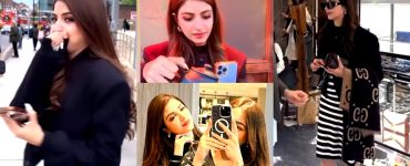Kinza Hashmi Pictures From London with Sara Salon & Spa's Sara