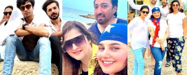 Pakistani Celebrities Picnic At Beach