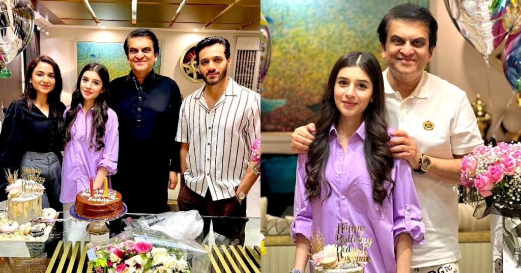 Yumna and Wahaj Attend Birthday Party of Muskan Kadwani