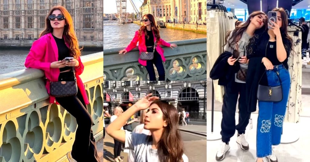 Kinza Hashmi Unseen Pictures From Her Recent UK Trip