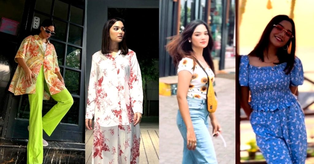 Adorable Casual Pictures of Tiktoker Turn Actor Romaisa Khan