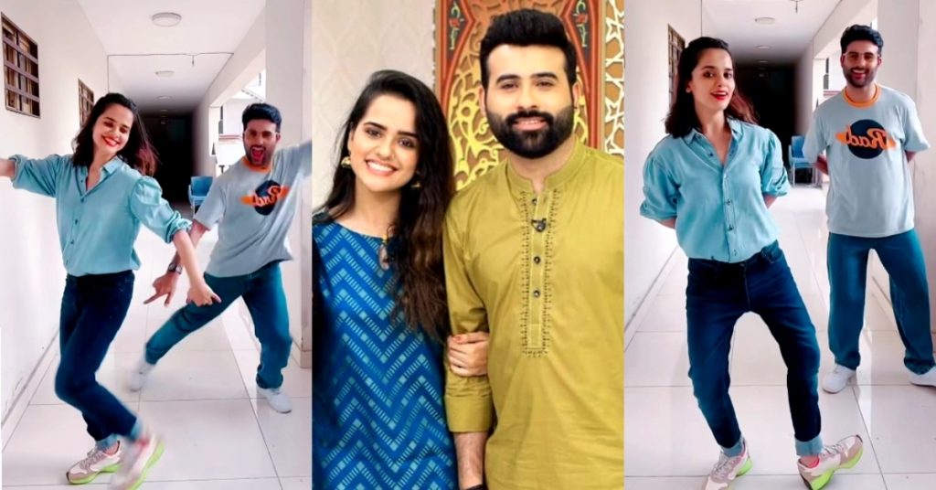 Rabya Kulsoom & Faizan Sheikh's Dance On Viral Song Nainonwale Ne