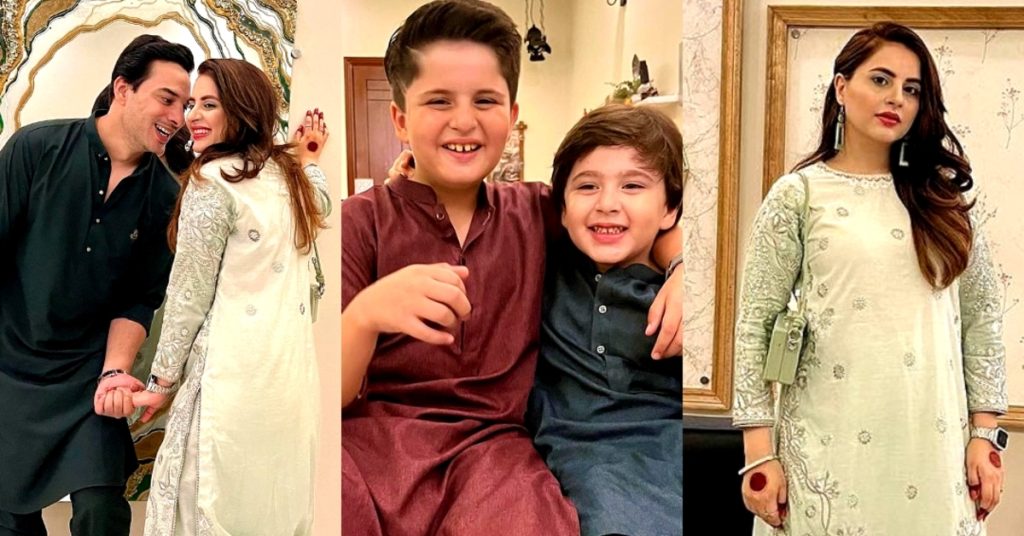 Fatima Effendi Adorable Family Pictures from Eid Ul Adha Day 1