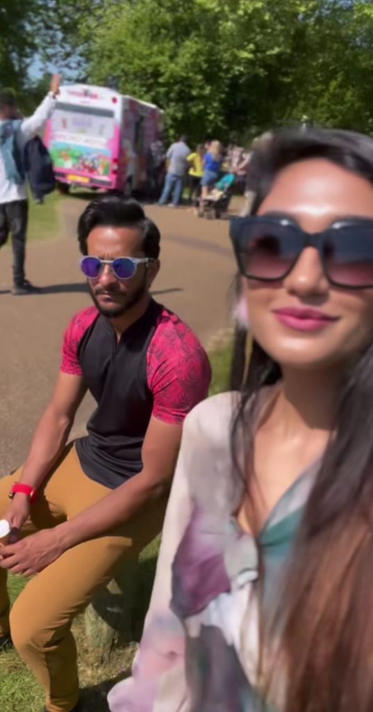 Hassan Ali's Wife Samiya Shares Picnic Reel From UK