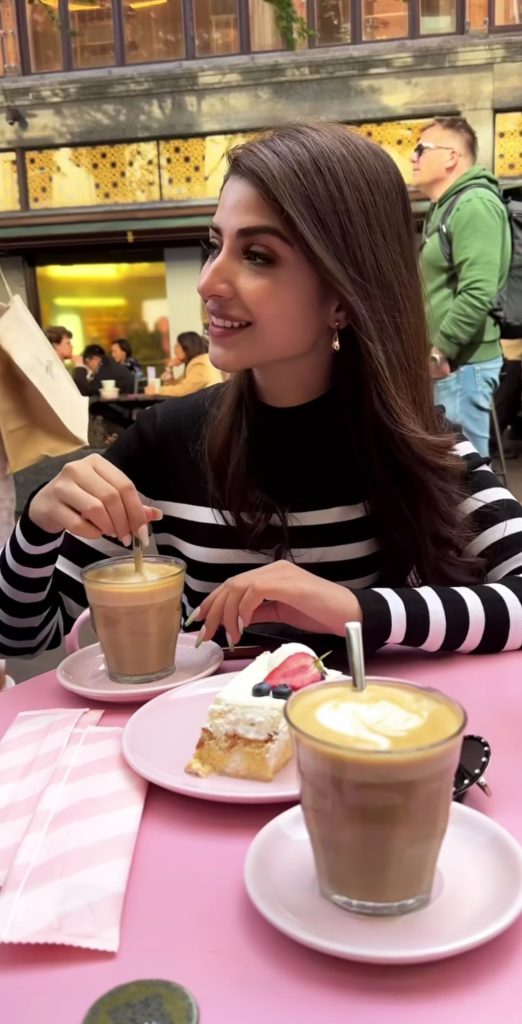 Kinza Hashmi's Adorable Instagram Pictures & Reels From UK Trip